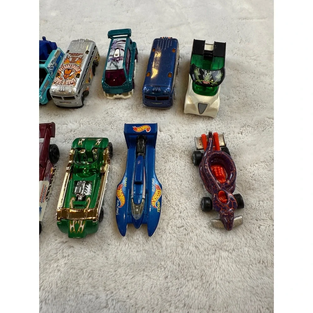Hot Wheels‎ Lot Monster Trucks Race Cars School Bus Diecast Metal Toys